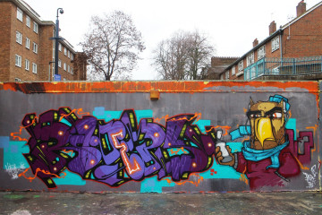 Rheps & Fidget / London, GB / Walls