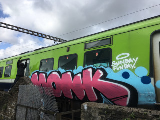 Monk / Dublin, IE / Trains