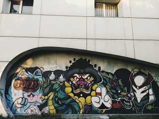 Sombong X Groovy Grump X Dielz / Bandung / Street Art